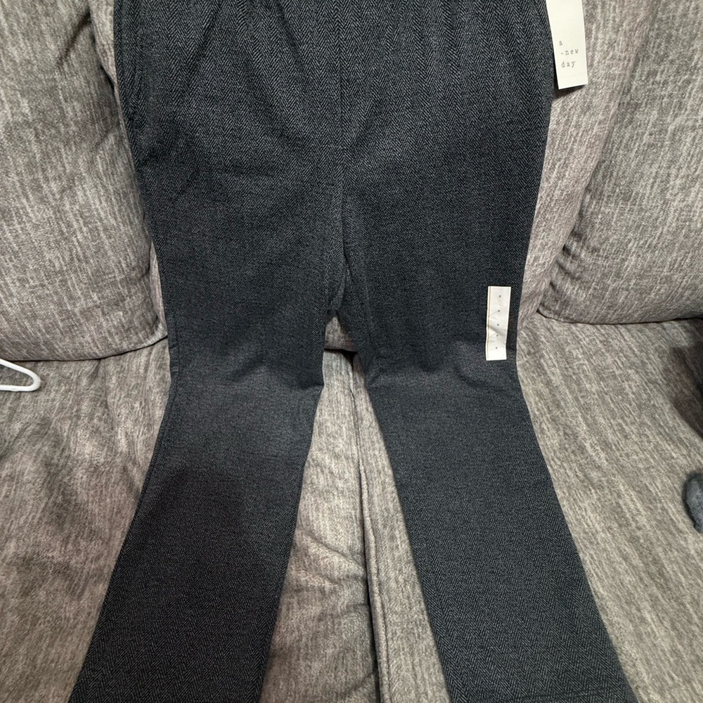 Women's Black Pattern Pants
